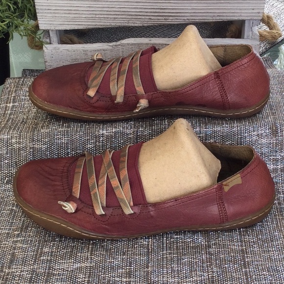Camper woman’s size 8 burgandy 👞 shoes - Picture 1 of 6